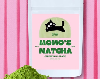 Momo’s Ceremonial Grade Matcha – 30g Organic Japanese Green Tea Powder