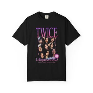 TWICE Lollapalooza 2025 ブラックTシャツ X L 新品 TWICE Lollapalooza 2025 ブラックTシャツ X L 新品 TWICE on X