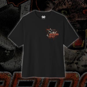 Armor King (Tekken 3) Oversized Gaming Anime Streetwear Boxy 100% T-Shirt