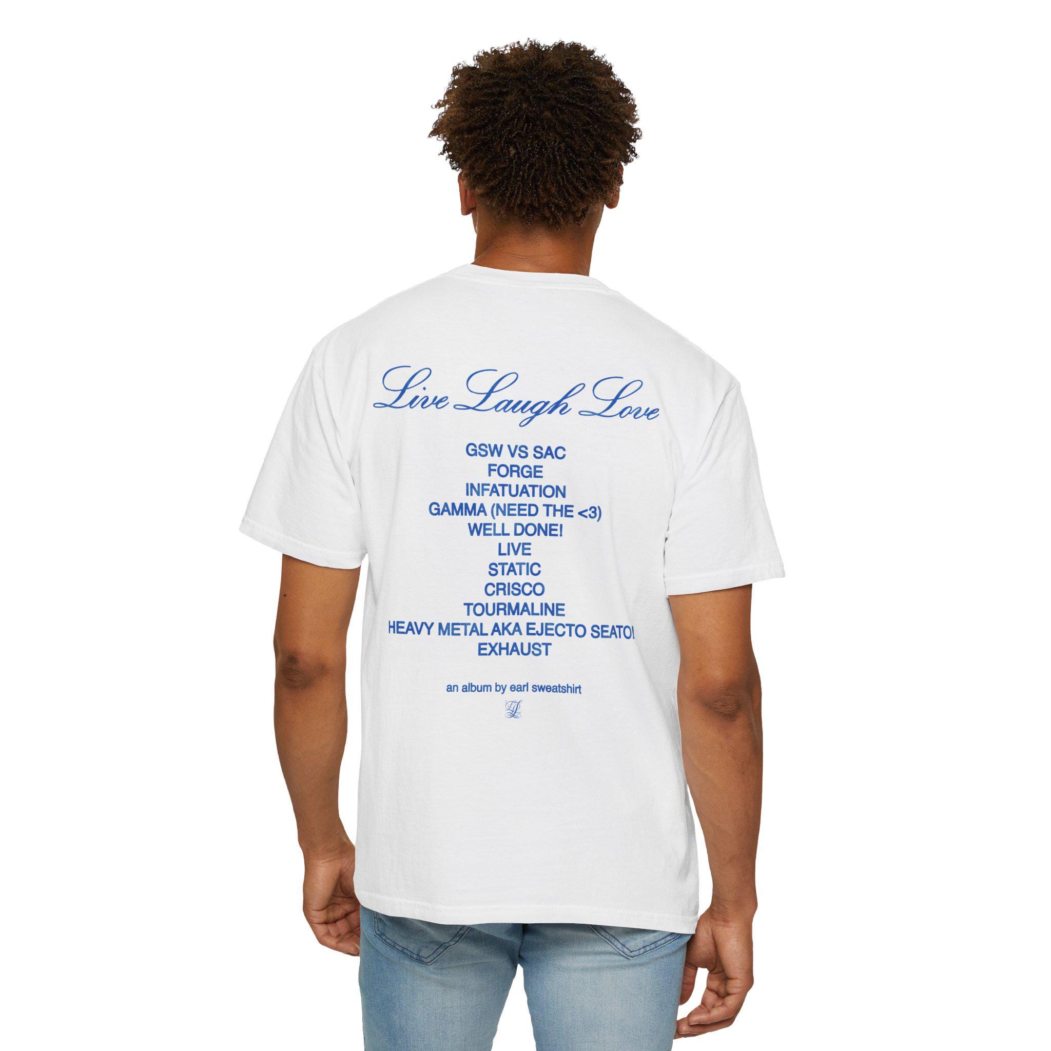 Earl Sweatshirt Live Laugh Love 100% Cotton Streetwear T-shirt - Etsy