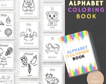 Desenhos de unicórnios para colorir, atividade infantil para imprimir (download digital)