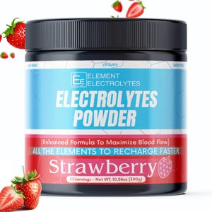 Element Electrolytes | Premium Electrolyte Powder | Hydration Boost, Muscle Recovery & Energy Support | Zero Sugar | Free Shipping
