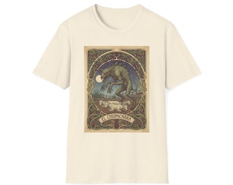 Chupacabra T-Shirt | Vintage Cryptid Poster Design