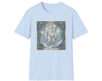 Yeti T-Shirt | Vintage Cryptid Style