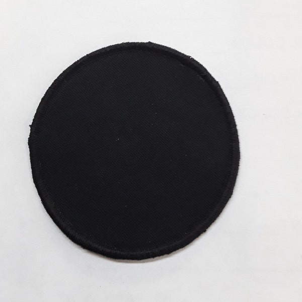 3 inch round blank patch