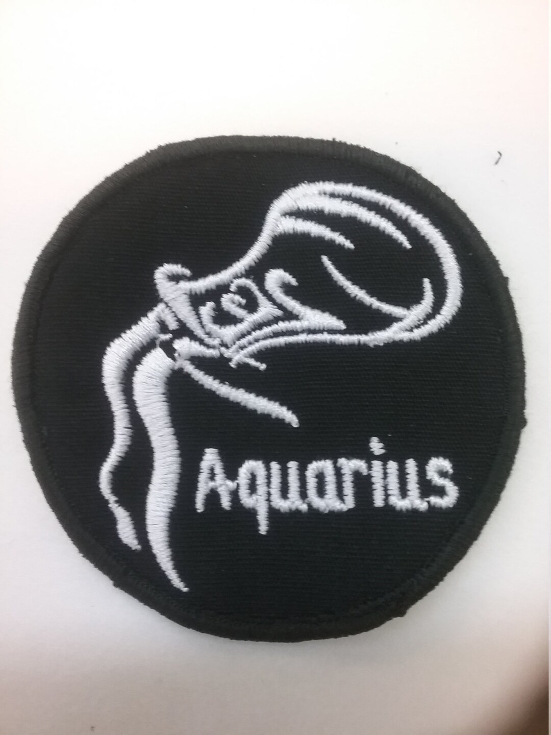 Aquarius Zodiac Patch - Etsy