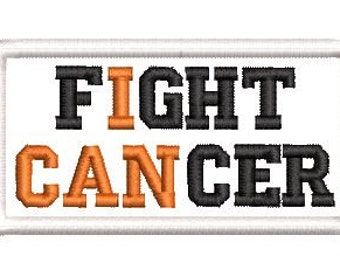 I Can Fight Cancer Patch