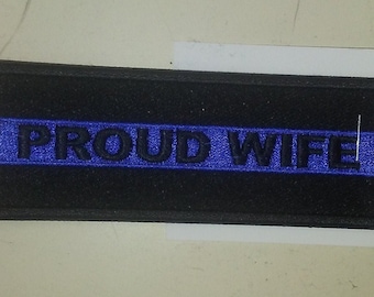 Blue Line "Proud Wife" Patch