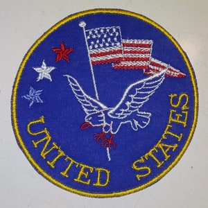 U.S. Flag with Eagle Patch