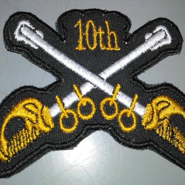 9th & 10th Cavalry Patches