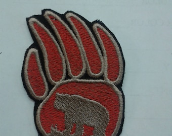 bear paw patch