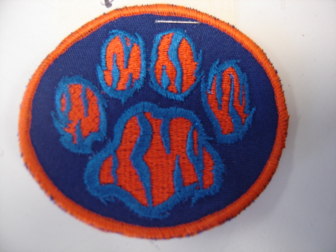 Auburn Tiger Paw Patch Etsy