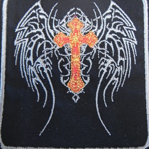 Winged Cross Patch