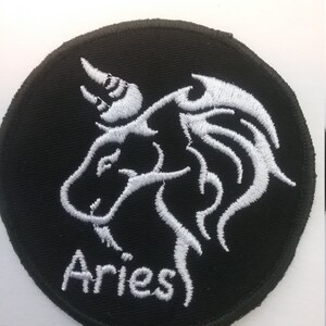 Aries Zodiac Patch