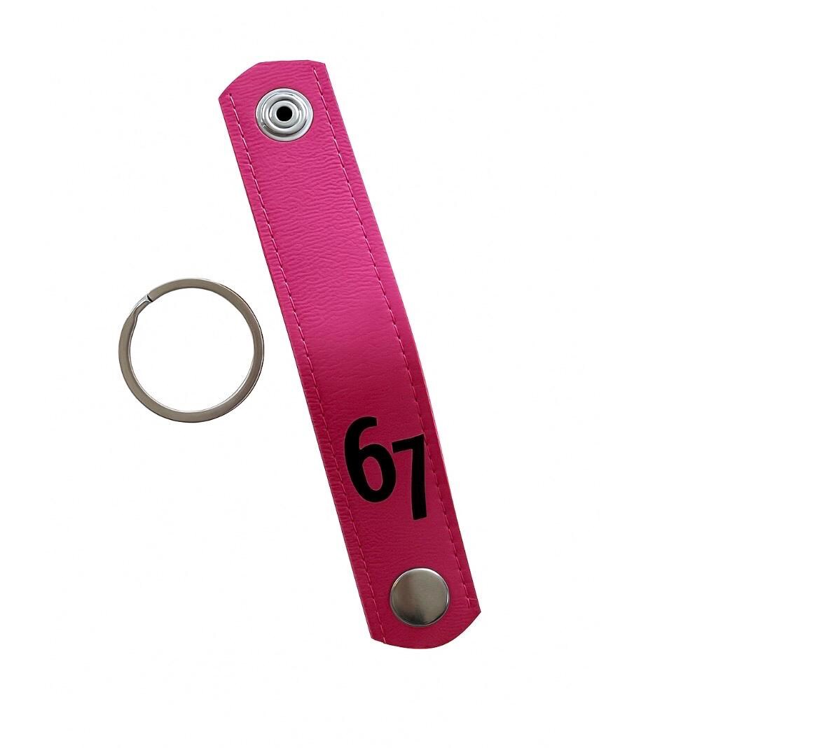 67 Keychain. Six Seven Teen Trend. Snap Keychain. - Etsy
