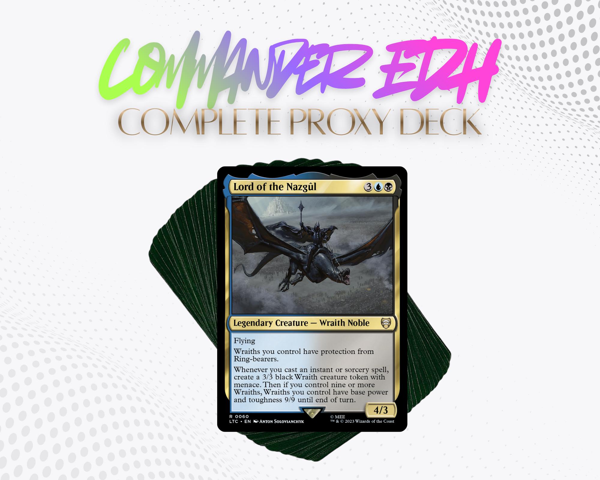 nazgul mtg commander deck Lord of the Nazgul COMMANDER DECK