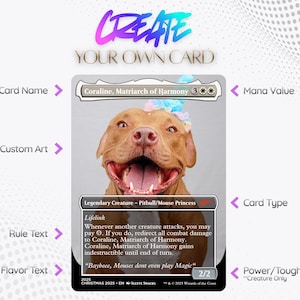 Personalized Custom MTG Cards | Unique Magic the Gathering Cards | Couples, Pets, Moments, Gifts