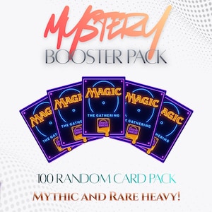 Magic the Gathering Proxy Booster | 100 Rare & Mythic Cards - Etsy