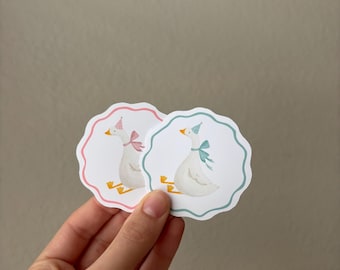 Silly Goose Favor Bags with Stickers | Baby Shower Treat Bags, First Birthday Themes