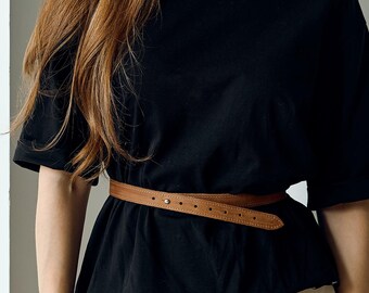 chinese dress ladies Amazon.com: KASBAH 4 Pack Skinny Women Belts for Dresses Jeans Ladies Thin  Leather Waist Belt with Gold Buckle 0.47