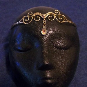 Bronze & Crystal Circlet