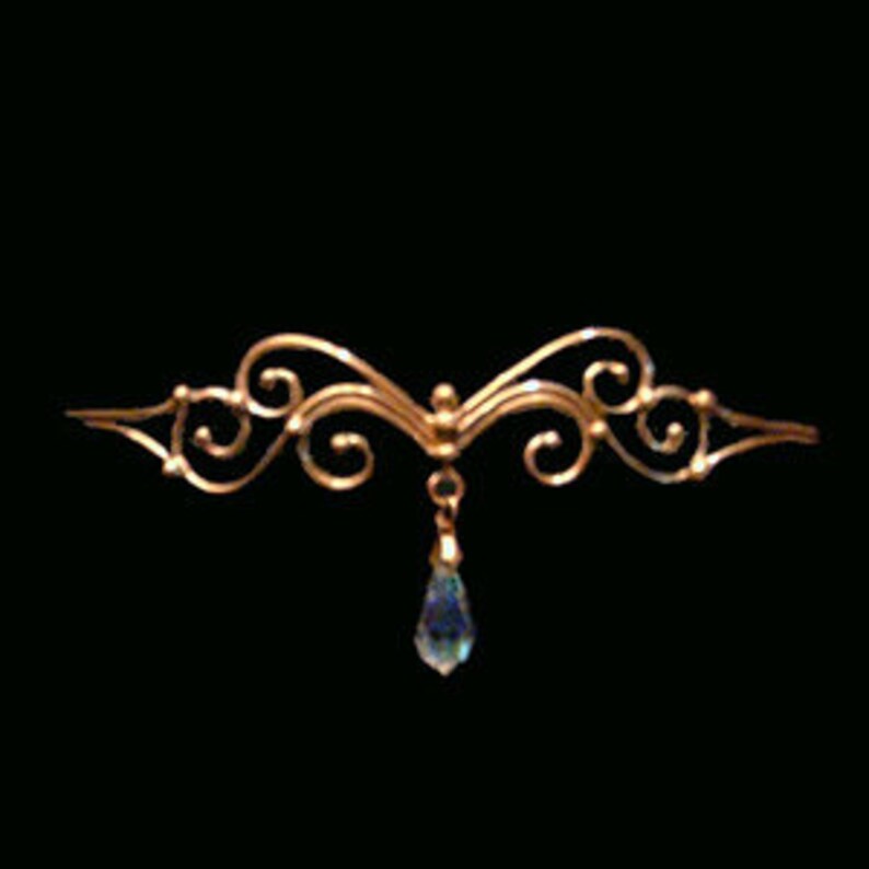 Bronze /& Crystal Circlet