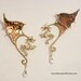 Pair of Winged Dragon Ear Wires 