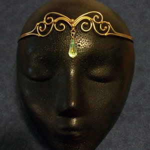 Bronze & Crystal Circlet