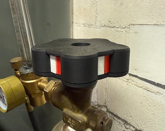 Welding Gas Cylinder Valve Indicator