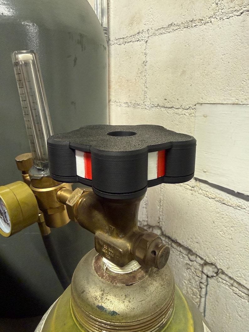 Welding Gas Cylinder Valve Indicator Bild 1
