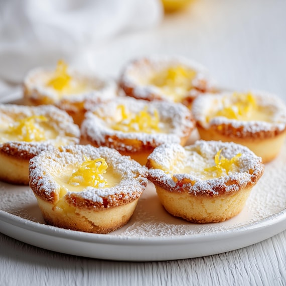 Mini Lemon Impossible Pies Recipe (Download)