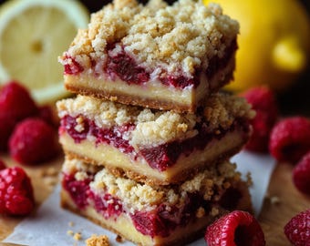 Barritas de tarta de queso con chocolate blanco y frambuesa