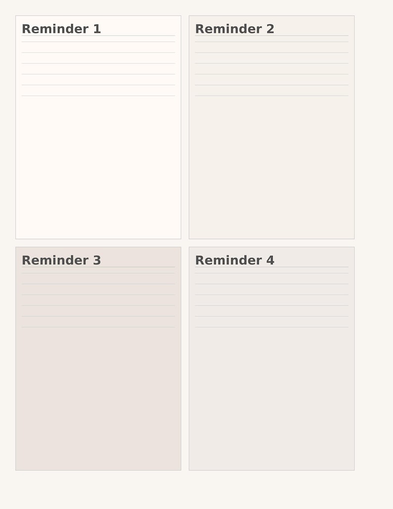 Self Care Reminder Cards - Printable Positive Quotes & Motivational ...