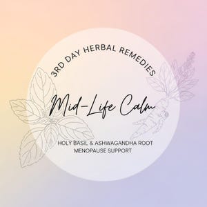 MidLife Calm - Ashwagandha-rot och helig basilika bild 2
