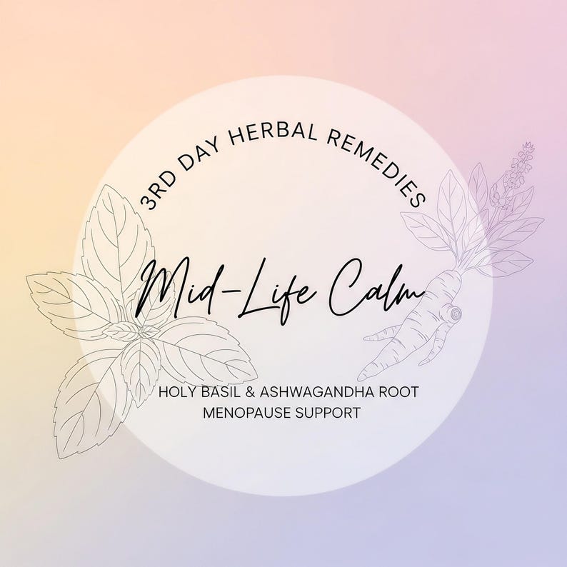 MidLife Calm - Ashwagandha-rot och helig basilika bild 2