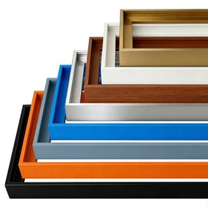 DIY aluminium lijst met drijvend canvas, 1,8 cm diep, aanpasbare maten