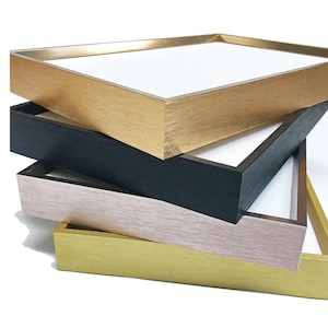 Aluminiumlegierungs-Leinwandrahmen, moderner Metallrahmen mit schmaler Kante zum Selbermachen