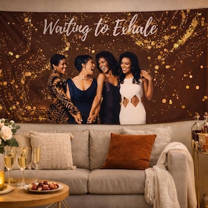 Waiting to Exhale - Event Banner Print Ready, Digital Download, 72 x 36 inches