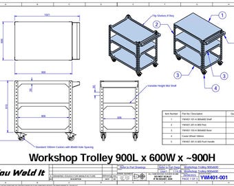 Workshop Trolley Plans