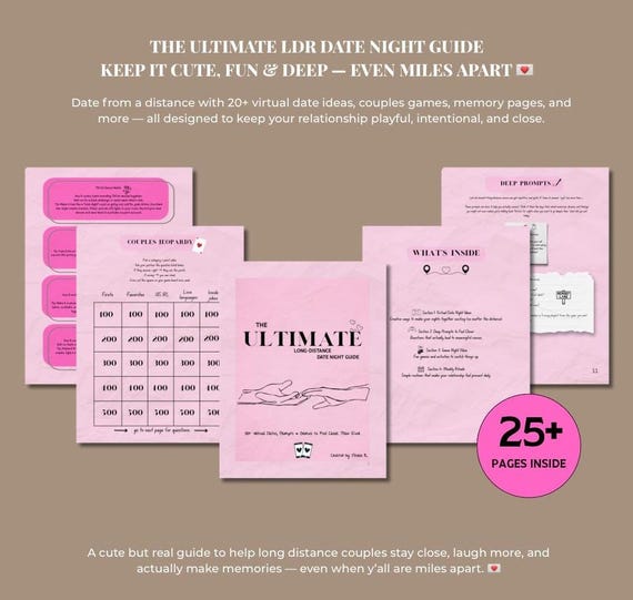 Long Distance Relationship Date Night Guide: Virtual Date Ideas