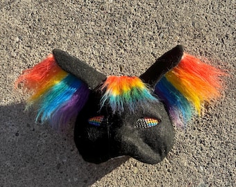 Rainbow Cat Mask!!