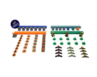 Root Base Game 3D Upgrade — Pieces, Card Stands, and Clearing Markers