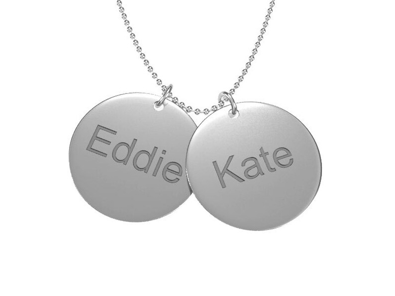 Family necklace initial necklace Name Necklace- Sterling Silver gift ideas for her Gift for her gift for mom Personalized necklace