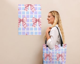 Bolso de mano con lazo de chicle