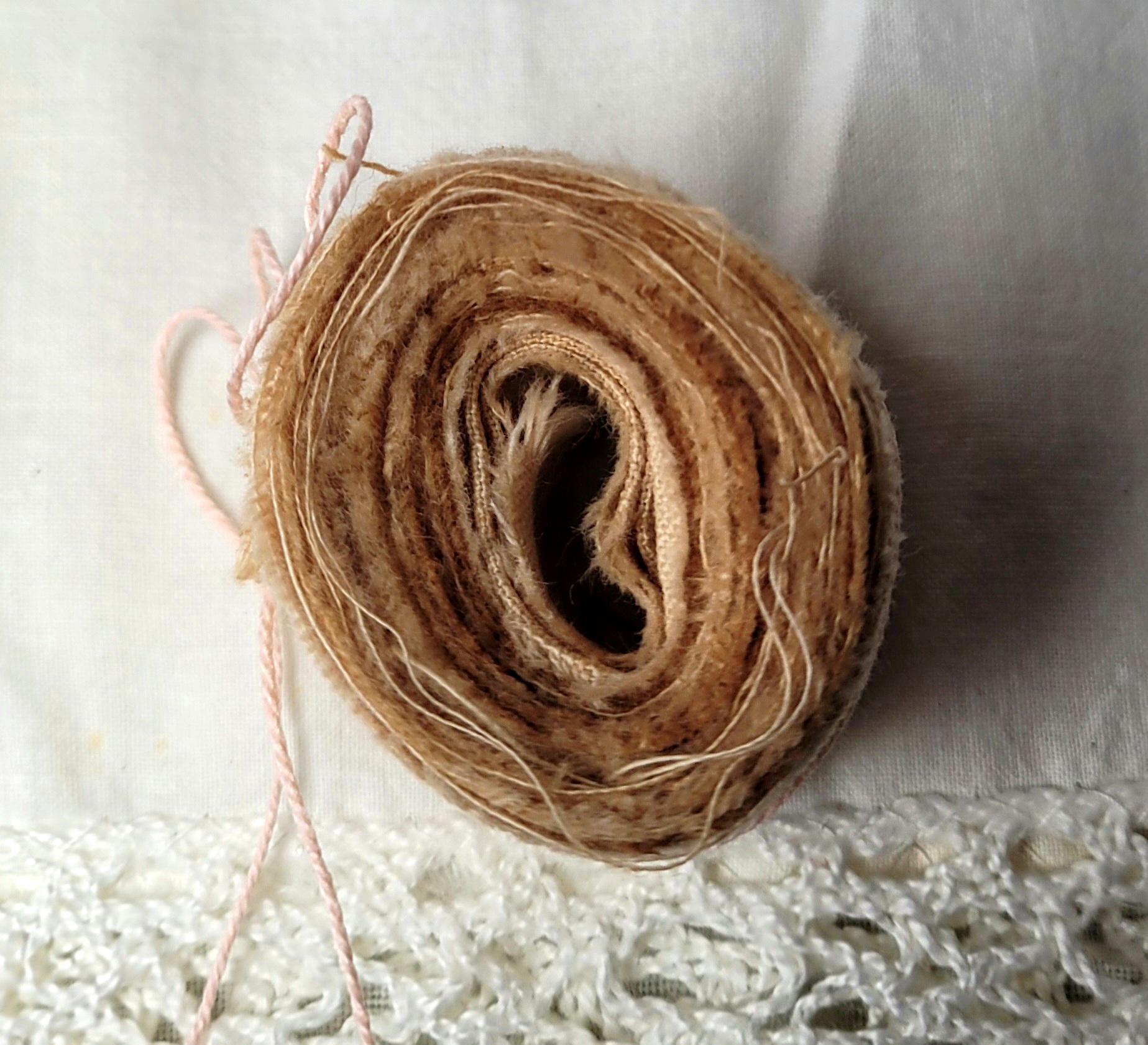 Rustic Tea Dyed Cotton Ribbon: Hand Torn Frayed Edge, Vintage Style - Etsy