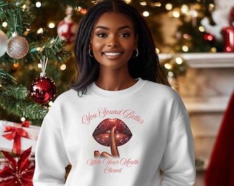 Red Lips Bling PNG | Sassy Quote Shirt Sublimation (Digital Download)