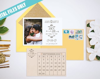 Meadow - 5x7 Save the Date Card