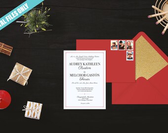 Hepburn Wedding Invitation Set