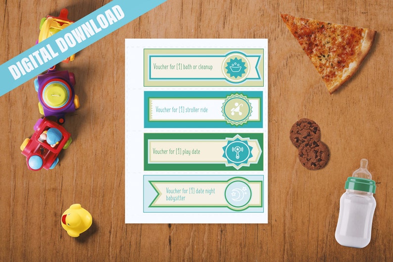 DIY Baby Coupon Book // Family // Boy // Girl // Expecting // Parents