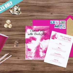 Bridezilla Bachelorette Party Invitation